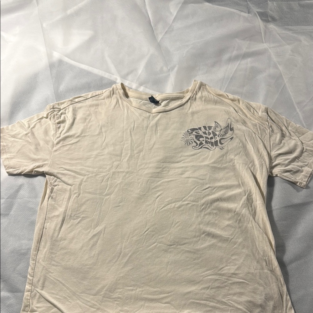 Wild Fable Cream Short Sleeve Tee